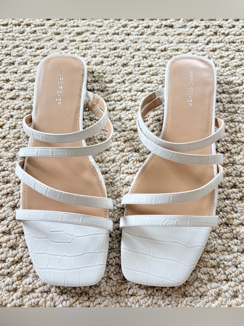 NWT Marc Fisher Elsy 2 Leather Sandal